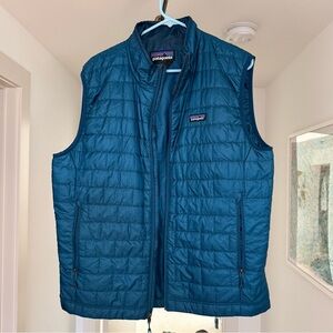 Patagonia Nano Puff Vest - Lagom Blue - L - NWOT